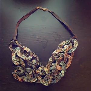 Tortoise inspired necklace